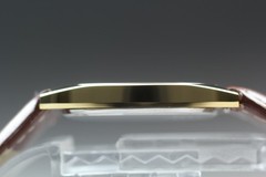 New Battery [Near MINT] Vintage Seiko Dolce 6020-5260 Tank Quartz Mens Watch　