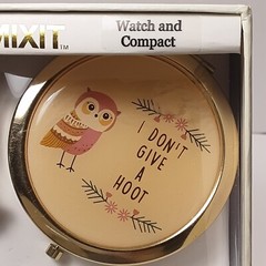 Mixit – Watch And Compact – Gift Set – Owl