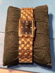 Vintage Citizen 1022-K18078 CKW Unisex Gold Tone Luxury Watch – Great Condition!