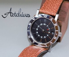 [B1Y] BVLGARI BB33SL Bulgari Bulgari Black Dial Automatic Watch [p8w]