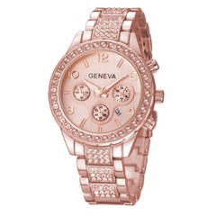 New Fashion Bracelet Wrist Watch for Woman Ladies Silver Rose Gold Luxury Gifts