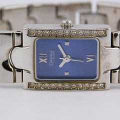 Caravelle by Bulova B1 Silver Tone Quartz Women’s Watch Sz. 6 3/4″ New Battery