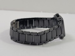 Rado True Square SWISS Quartz Diamond Black Dial Ceramic Ladies Watch R27080722