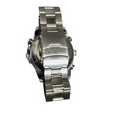 SC High & Tide Watch Tachometer Silver In Good Condition Needs New Battery