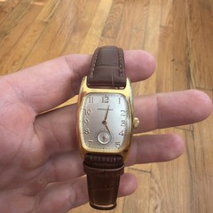 80’s HAMILTON American Classic Boulton quartz wristwatch Indiana Jones