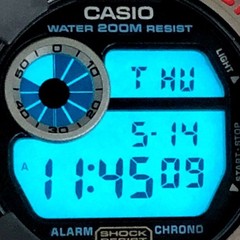 G SHOCK G SHOCK DW 8200 1A FROGMAN 2nd Generation Frogman Titanium Case Dark Gra