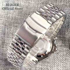 20ATM Waterproof NH34 GMT Watch Men NH34A Chapter Ring 120 Click Bezel Sapphire