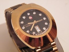 RADO Automatic Diamond Black Dial Unisex Watch ref R12413614
