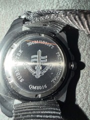 COOPER SUBMASTER SM8016PVD BLACK STEEL FINISH MILITARY DIVERS WATCH
