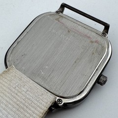 Modify Quartz Watch Unisex Black Square Bridge Dial Japan Analog New Battery