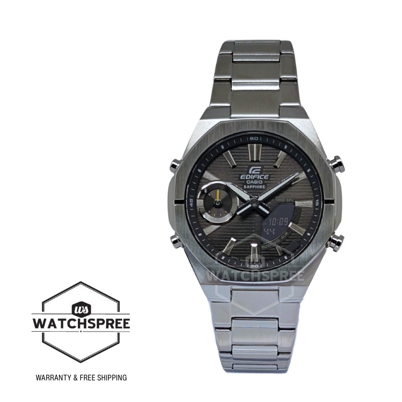 Casio Edifice Bluetooth® Stainless Steel Band Watch ECBS10D-8A ECB-S10D-8A