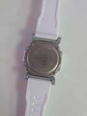 Casio G-SHOCK Analog-Digital Quartz 45mm White Resin Strap 200m WR
