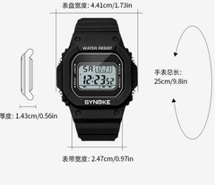 Women Men Outdoor Sport Watch Digital Watch Waterproof Back Light LED Watch Gift