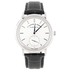 A. Lange & Sohne Saxonia Automatic White Gold Silver Dial 38.5mm 380.026