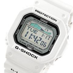 CASIO G-SHOCK GLX-5600-7JF G-LIDE Tide Graph Moon Data Watch White 43.2mm