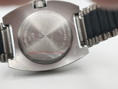 CALVIN KLEIN MCM Men’s Swiss Watch Model 12111, Silver/Gray, New Old Stock Band