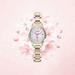 CITIZEN xC (Cross Sea) Eco-Drive Radio-Controlled Watch -30th Anniversary SAKURA