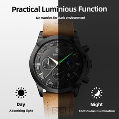 Watch for Men Chronograph Waterproof Men’s Wrist Watches Business Work Casual…