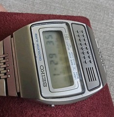 Vintage Seiko C359 Calculator Watch