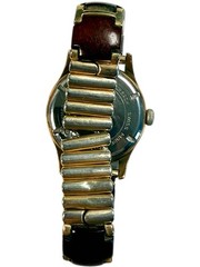 Vintage Westbury Fludo Incabloc 17 Jewels Swiss Wristwatch Gold Tone Runs