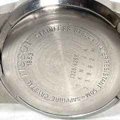 Tissot PR50 Womens Dress Watch Quartz Wristwatch 24mm wrist 12.5cm Steel