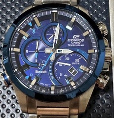 Casio Edifice EQB-500 Bluetooth Solar Chronograph Mens Watch Box Japan