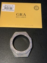 MOISSANITE S925 Silver Iced BEZEL To Ice Out Casio G Shock GA-2100 Watch