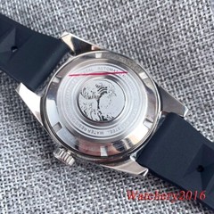 41mm Milky White Tandorio 62MAS Watch For Men Automatic NH35 AR Domed Luminous
