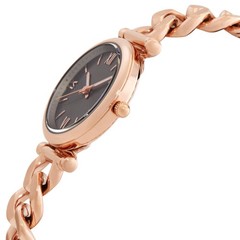 Fossil Carlie Quartz Grey Dial Ladies Watch ES5378SET