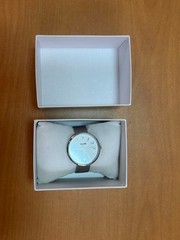 KLON Silver Women’s Quartz Watch Digital Dial No Major Damage From Japan