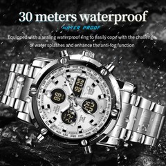 OLEVS New Men’s Watches Electronic Watch Waterproof Luminous Men’s Wristwatch