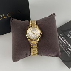 Bulova Sutton 97P150 White Diamond Dial Stainless Steel Women’s Quartz Watch