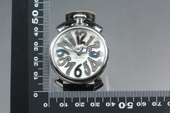 New Belt [N MINT w/ BOX] GaGa MILANO MANUALE 40 9356 Quartz 40mm Ladies Watch