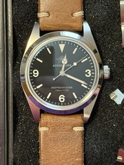 ADDIESDIVE DEEPSEAHUNTER VH31 Quartz Watch Black Dial 100m, w/Bracelet & Strap