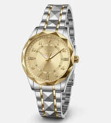 Invicta Specialty 69022 Men Watch 41mm Two Tone Stainless w Gold Dial New in Box