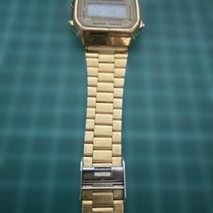 [Working Condition] CASIO A168 Gold Digital Watch (Main Unit)