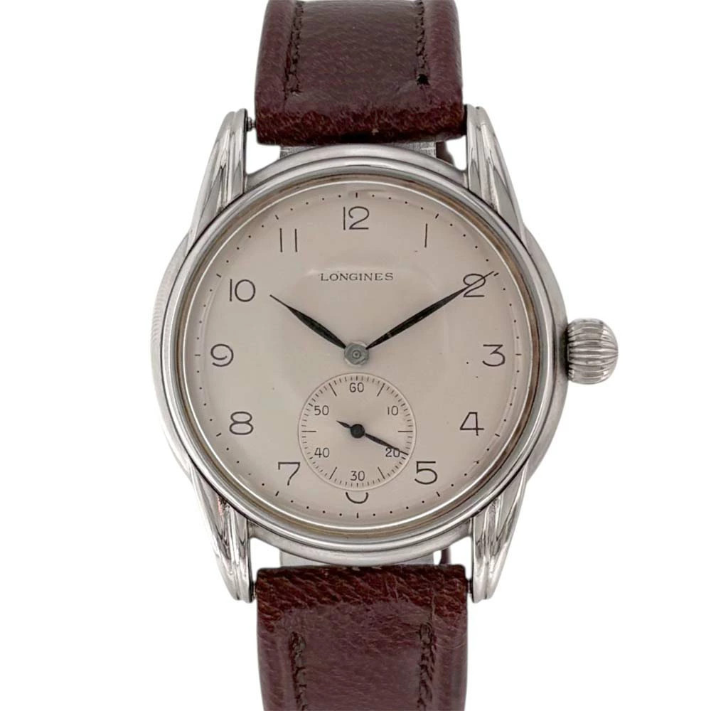 Longines Monument 84633634013 Hand Wind Watch Working Silver 34mm 19.5cm 7.68in