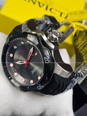 Invicta – VENOM – Sea DRAGON 💧 1000m WR Swiss 515 – Black RED – mens watch