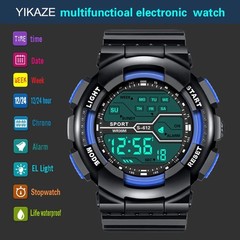 55mm Men’s Outdoor Military Digital Smart Watch LED Waterproof Sports Gym Gift