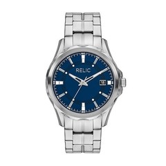 Relicn by Fossil Men’s Stainless Blue Dial ZR16046