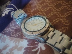 Vintage Jaguar Fragrances Quartz Watch Stainless Steel Diver Style J2901205