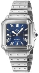 GV2 by Gevril 44201B Men’s Lusso LX Blue Dial SS SA100 Swiss Automatic Watch