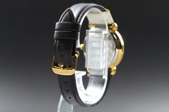 [NOS Top MINT] Citizen Lighthouse 6185-G08181 32mm Gold Roman Date Qz Watch