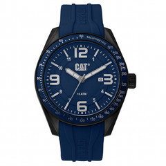 CAT Caterpillar Oceania Men’s Watch Blue Dial Navy Silicone Strap LQ.161.26.632