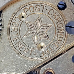 Antique/Vintage Swiss CORTEBERT Pocket Watch Post-Chronometre Anti-Magnetique