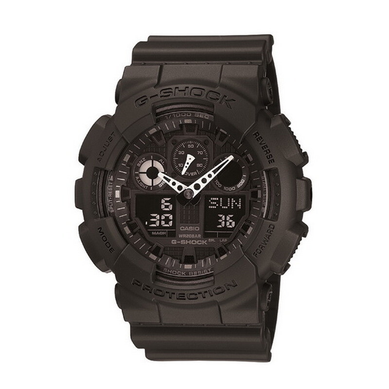Casio G-shock GA-100 Series Digital Watch GA-100-1A1DR US*us