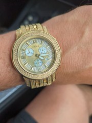 JoJo Joe Rodeo CARATS Diamond Watch Benny Co Chronograph Swiss