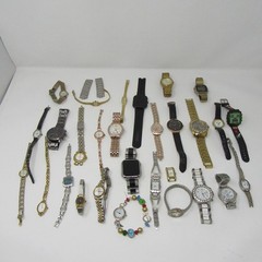 Vintage & Modern Wrist Watch Lot of 29 Armitron Indiglo Apple Watch Fossil 3 lbs