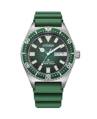 CITIZEN Men Analog Automatic Casual Watch Classic Dress Green Dial Waterproof Ro