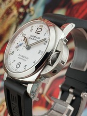 Panerai PAM 1523 Luminor Marina 1950 White Dial – 2019 PAM01523 Complete Set